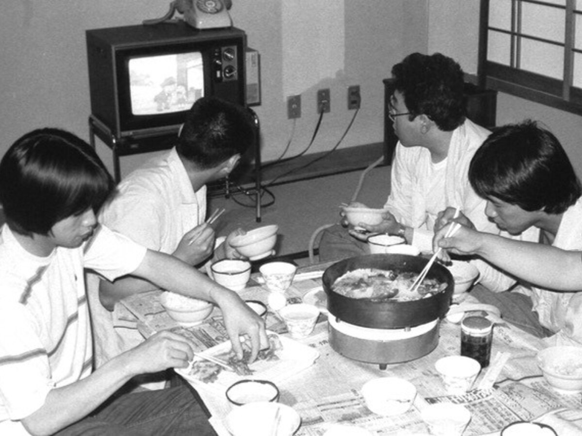 昭和年代的校外教學 — 旅館的晚餐